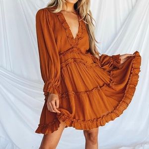 Tiered Dress by Vestique